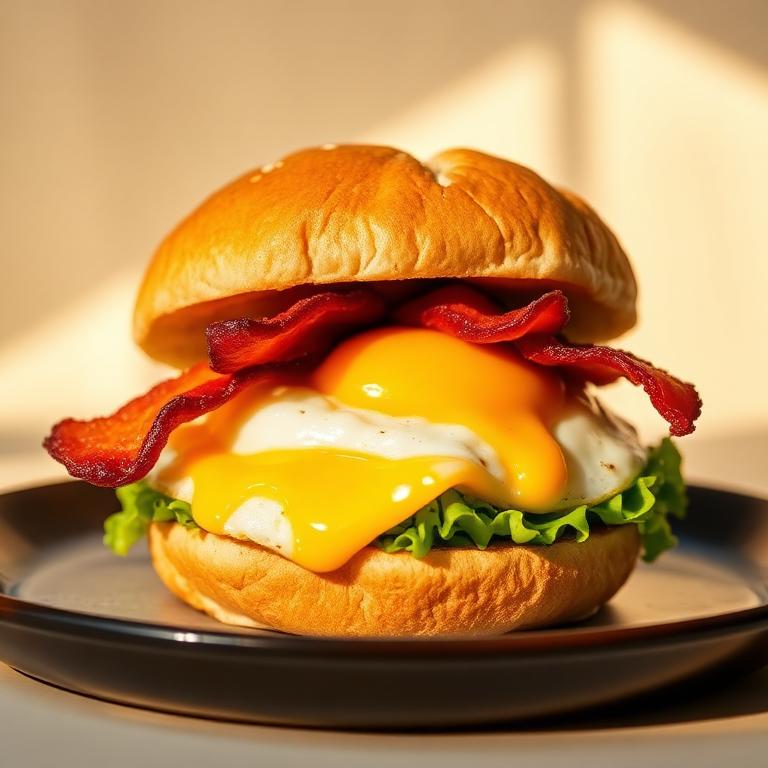 Breakfast from Fany's Burger