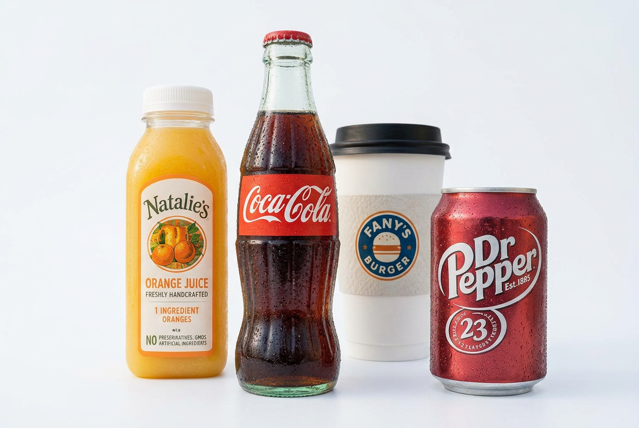 Drinks from Fany's Burger